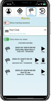 List of Races